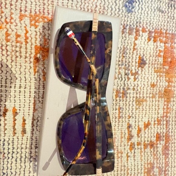 Thom Browne Eyewear TB419 square frame sunglasses - Picture 3 of 6